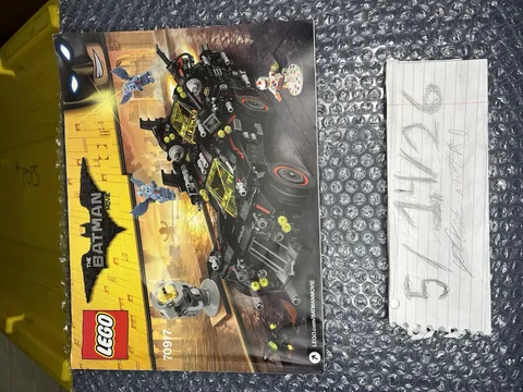 LEGO BATMAN MOVIE 70917 INSTRUCTION Manual ONLY