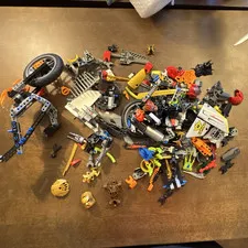 LEGO lot of Bionicle and Hero Factory parts some rare