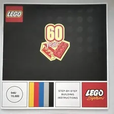 LEGO 60 Years Step-by-Step Illustrated Instructions Booklet, English (2018) 946