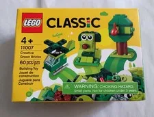 LEGO Classic - 11007 - Creative Green Bricks - NEW - SEALED - FREE SHIPPING