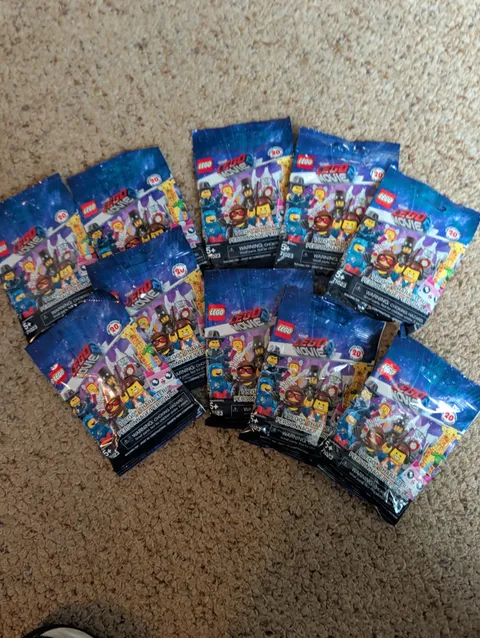 The LEGO Movie 2 "poly bags"  10 unopened bags, group of 10 Retired