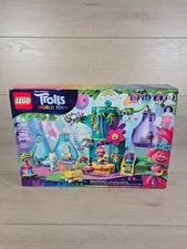 LEGO Retired Set #41255 Trolls World Tour Pop Village Celebration Rough Box