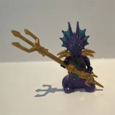 LEGO Prince Kalmar minifigure w/ gold trident accessory