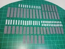 100 pieces Shades of Gray Genuine Lego 2x10, 2x8 n other Plates Castle Star Wars