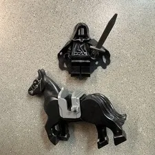 LEGO LOTR Ringwraith Nazgul Horse lor015 2012 Minifigure Horse COMPLETE