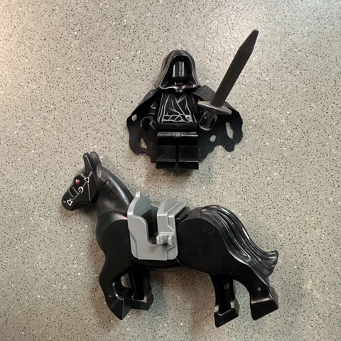 LEGO LOTR Ringwraith Nazgul Horse lor015 2012 Minifigure Horse COMPLETE
