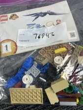 🔥 LEGO 76943 • Jurassic World Pteranodon Chase Set Incomplete No Box For Parts