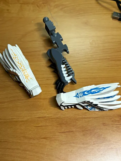 LEGO NINJAGO 9450 Dragon Head/ Jaw Parts