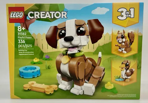 LEGO Creator 3-in-1 Playful Puppy Dog 31382 336 Pcs New Sealed Ages 8+