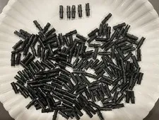 LEGO x 800 Black Technic, Pin with Short Friction Ridges 2780 bulk