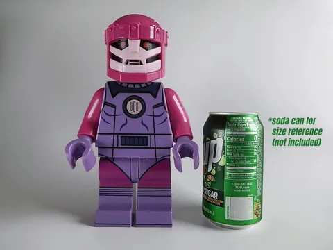 Lego Sentinel Marvel X-Men 97 Big Toy Robot Action MiniFigure Bearbrick Doll