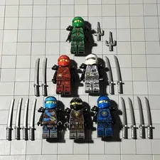 LEGO NINJAGO The Hands of Time Minifig Zane 70624 Lot Of 7 G3 66