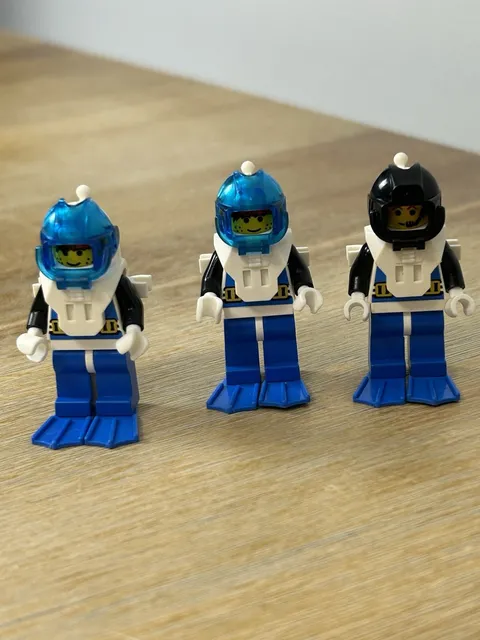 Lego Minifigures Aquazone Aquanaut X 3 6175 6195