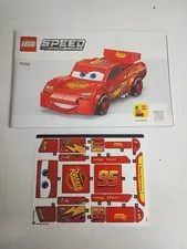 LEGO Speed Champions 77255 Illustrated Instruction Manual Booklet/ w STICKERS