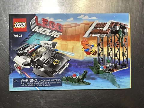 2014 LEGO The Lego Movie 70802 Manual Booklet Only  Used Condition