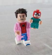Lego Peter & Mayday Minifigures Spider-Man Across the Spider-Verse CMF 2025