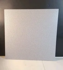 Lego Baseplate 48x48 Studs 15x15 Inches Light Gray x1 LN