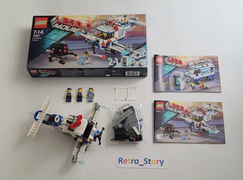 LEGO 70811 - The Lego Movie - The Flying Flusher - INCOMPLETE