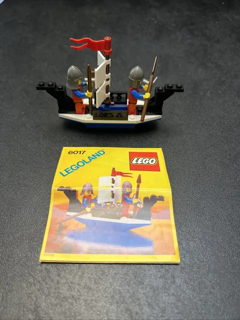 Lego Castle King’s Oarsmen 6017 100% Complete W/Instructions