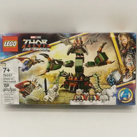 LEGO Marvel Thor Love and Thunder Attack On New Asgard Set 76207