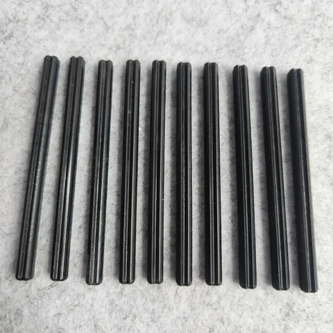 LEGO 3707 Technic Axle 8L Black x10 Genuine