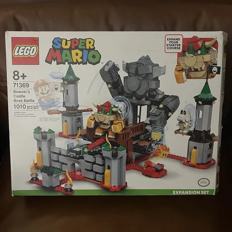 LEGO Super Mario 71369 Bowser's Castle Boss Battle New Sealed Open Bag Complete