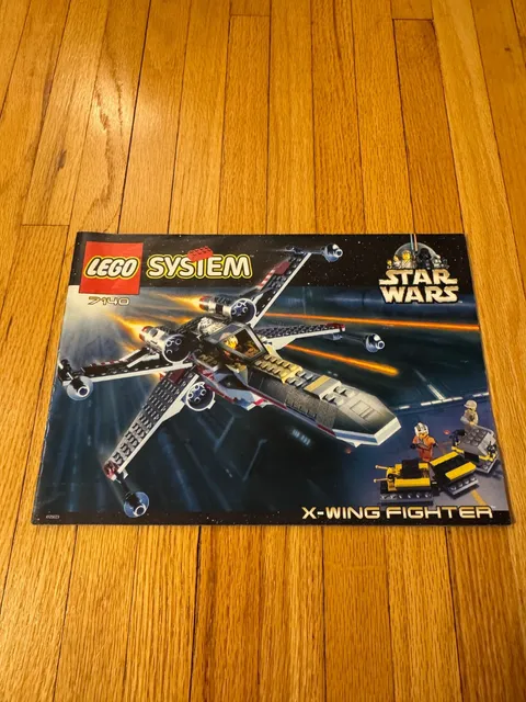 Lego Star Wars X-wing Fighter (7140) Instruction Booklet Only