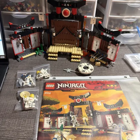 LEGO NINJAGO: Spinjitzu Dojo (2504) 100% Complete W/ Instructions No Box