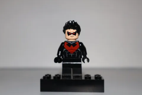 LEGO Nightwing Minifig DC Super Heroes sh085 76011 Set Exclusive