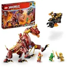 LEGO Ninjago DragonsRising HeatwaveTransforming LavaDragon 71793 Building Blocks