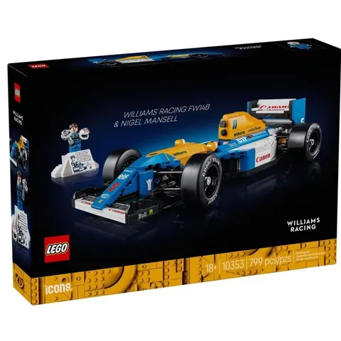 10353 WILLIAMS RACING fw14b Nigel Mansell formula 1 F1 legos lego set car NEW