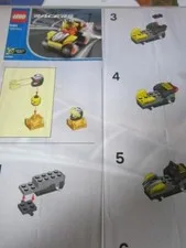 Lego Racers 8360 Building Instructions Instruction Track Racer 