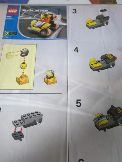 Lego Racers 8360 Building Instructions Instruction Track Racer 