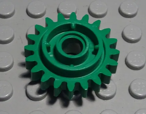 Lego Technic Gear 20 Teeth Green