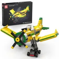 24060 Airplane Building Block Set for Kids, 562 PCS Racing Plane Model for Building...