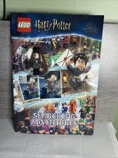 Lego Harry Potter Wizarding World Searching Adventures Book W/ MINIFIGURE NEW