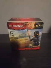 LEGO Cole Stone Armour Minifigure ZX Ninjago Rebooted 5004393 Exclusive Rare