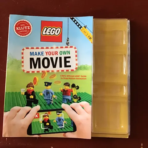 Lego Make Your Own Movie Book Only (No Figures Inclined) EUC