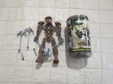 Lego Bionicle Toa Onewa Complete With Canister + Extra Arm Parts And Pitons