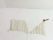 LEGO Pirates: 2 Sails Triangular and Rectang ONLY from Imperial Flagship 10210