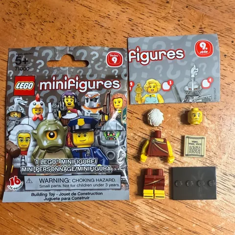 Lego 71000 CMF Series 9 - ROMAN EMPEROR  Minifigure #5 NEW in OPEN BAG