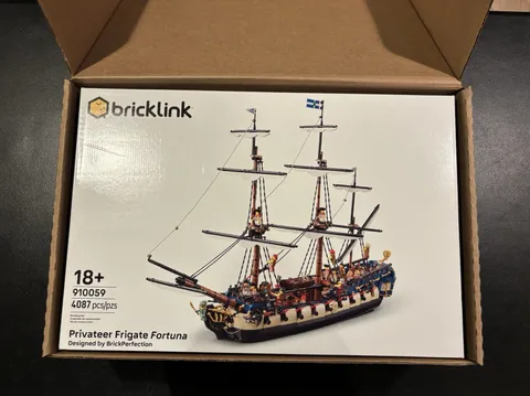LEGO 910059 Bricklink Series 7 Privateer Frigate Fortuna Set NEW SEALED Pirates