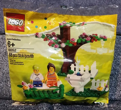 LEGO SEASONAL *SPRINGETIME SCENE* SET 40052 *NEW FACTORY SEALED POLYBAG*