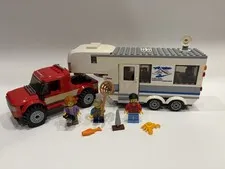 LEGO City Pickup & Caravan (60182) Complete Set | No Box