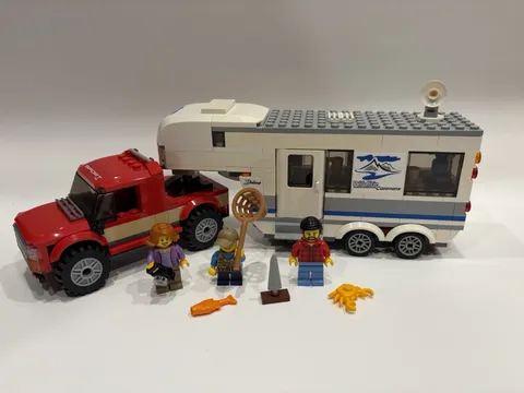 LEGO City Pickup & Caravan (60182) Complete Set | No Box