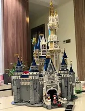 LEGO 71040 Disney World Cinderella Castle 4080pcs -丨With  Instruction丨No box