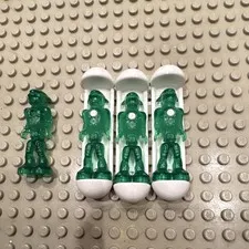 Lego Space Mars Mission alien (mm001) Lot Of 4 With 3 Hypersled