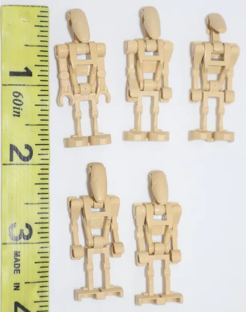 Lego Battle Droid Star Wars Minifigure Lot (5) - 