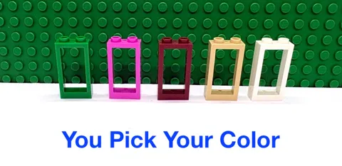 LEGO Window 1x2x3 Frame "You Pick Your Color and Qty" NEW