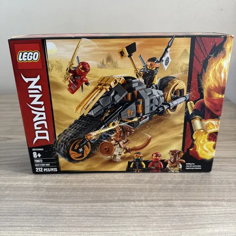 LEGO 70672  Ninjago Cole's Dirt Bike Set NIB 212 Pieces Mini Figures
